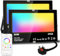Lighting master LED Floodlight 80W Equivalent 8000LM, Smart RGB Flood Lights Outdoor with APP Control, Colour Changing + Warm White, Timing - Scene - Garden Lighting, IP66, UK Plug（2 Packs