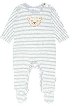 Steiff Unisex Baby Basic Kleinkind-Schlafanzüge, Celestial Blue, 74
