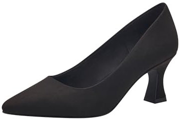 MARCO TOZZI Damen Pumps Spitz Vegan, Schwarz (Black), 38 EU