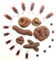 KALUROIL 6 Stück Kackhaufen Spielzeug - Realistische Turd Poo Scherzartikel für Aprilscherzen & Halloween - Lustiger Falsch Poop mit Kordelzug Tasche（Kommt mit 18 Insekten-Requisiten）
