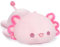 Mewaii Süßes Axolotl Kuscheltier Plüschkissen für Kinder,Weiche 33 cm Kuscheltiere,Kawaii Plüschtier Axolotl,Entspannungs und Dekorationskissen für Mädchen