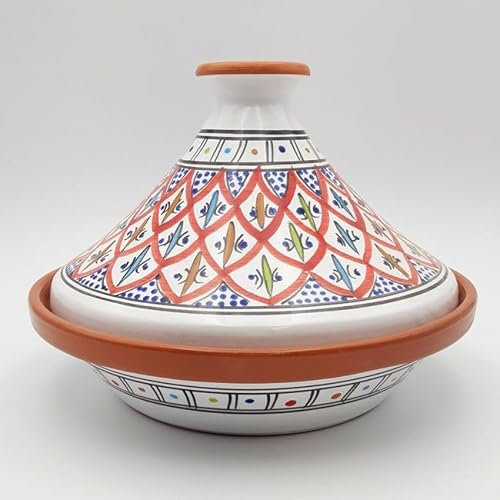 Tajine de cuisson Bakir rouge - D 27 cm