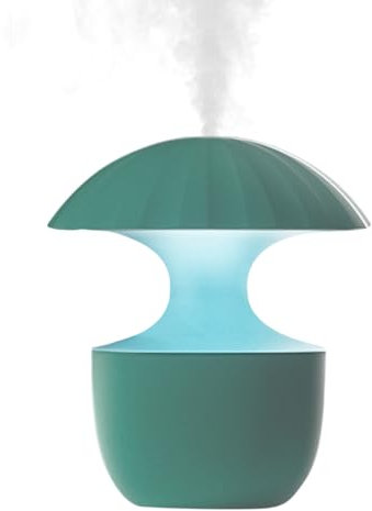 PRIMUZ Humidifier Night Light, 300ml Mushroom Night Light, Mushroom Humidifier Night Light, Colorful Night Light Cool Mist For Kids Women Men Boys Girls