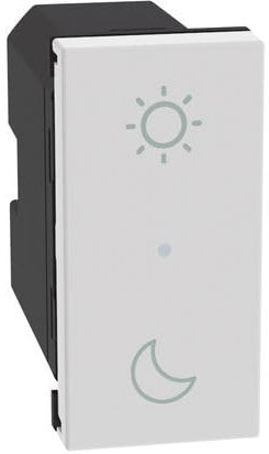 BTICINO Scenario Giorno/Notte MatixGO JW4574CWI, Comando Centralizzato per Luci, Tapparelle e Prese Smart, Interruttore WiFi con Batteria, da Incasso, Controllo da Remoto, Automazioni, Smart Home