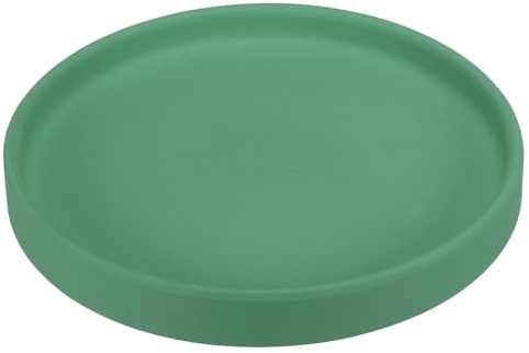 PATIKIL 6 Inch Pflanzenschale Pflanzenschale Blumentopf Untersetzer Türkis | 6 Inch Runde Keramische, Für Innen Außen Terrasse Balkon, Runde, Keramische