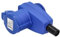 cartrend Explorer CEE - Acoplamiento Angular de 3 Pines y Enchufe de protección de Contacto con Tapa abatible para Camping, caravanas, autocaravanas, protección contra la Humedad, IP44, Apto para