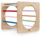 joy of nature Kletterwürfel Holz Klettergerüst Motorik Training Montessori Pikler Indoor Activity Cube Kinder ab 1J, bunt 49605