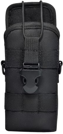 UAYESOK Molle Radio Pouch, Walkie Talkie Holder for Vest, Two Way Radio Belt Holster Case for President CB Motorola DP1400 CP040 GP88 DP4400 DP4600 DP4800 Baofeng Hytera Radio Tactical Intercom Bag