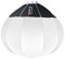 Hanzete KQ65 - Lanterna Softbox sferica pieghevole da 65 cm, montaggio Bowens, accessorio per illuminazione video e fotografia