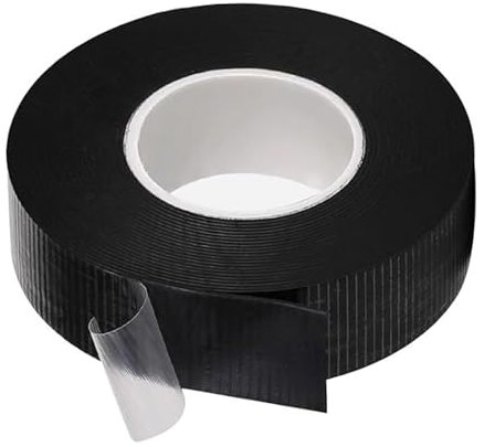 GZDAOXIA 1 rotolo 4.5m x 23mm x 0.8mm nastro isolante,nastro isolante nero,nastro isolante termico,autoadesivo,nastro isolante elettricista,per Proteggere Fili e Cavi.