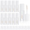10Pcs Lip Gloss Tubes Empty 1.2ml Mini Refillable Lip Balm Bottles Empty Lip Gloss Tubes with Wand Clear Lip Gloss Containers Makeup Containers Bottles for Lipstick Samples Lip Balms Lip Gloss Making