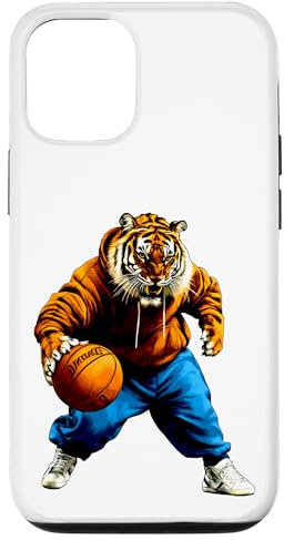 Tiger Basketball Hülle für iPhone 12/12 Pro