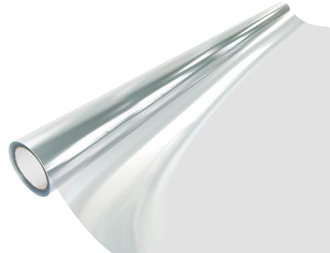 DecoMeister Klebefolie transparent 150x100 cm | Schutzfolie mit thermoplastischer Oberfläche für exakte Anpassung | Selbstklebende Folie für Möbel, Auto und Geräte | Möbelfolie | Transparent