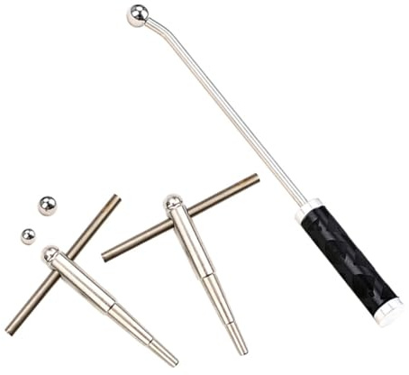 Trompeten Wartungswerkzeug Satz für Reparatur und Rohrausrichtung | Metall und Holz, Schwarz, 1 Satz, für Anfänger und Bandstudenten, Portable Pflege