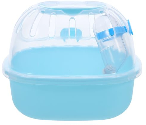 TOYANDONA Bouteille d'eau pour Cage Cage À Souris De Transport pour Hamster Valise De Voyage Portable pour Hamster De Transport Support D'Activité