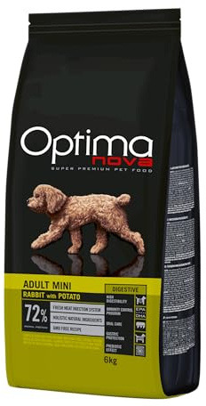 Optima Nova Adult Mini Digestive Rabbit & Potato Grain Free (6 kg)