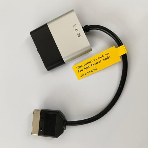 Opatiny Car Bluetooth Adapter for Land Rover and Jaguar, 30-Pin Wireless Audio Interface with Song Name Display