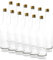 Lot de 6 bouteilles vides en verre 700 ml 0,7 l avec bouchon à vis PP28 doré – Utilisables comme bouteilles de liqueur 700 ml, Verre, or, 12