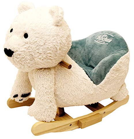 GERARDO'S GT67018 Little Rocker Schaukelspielzeug, White