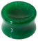 Fly Style Flesh-Tunnel Piercing Ohr-Plug aus Labradorit, Opalith-Mondstein oder Jade, Grösse:14 mm, Materialart:Grüne Jade