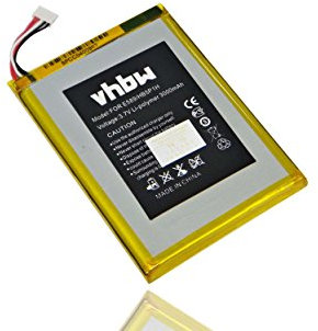 vhbw Akku kompatibel mit Telekom Speedbox LTE, LTE+ mini Router Modem Hotspots (3000mAh, 3,7V, Li-Polymer)
