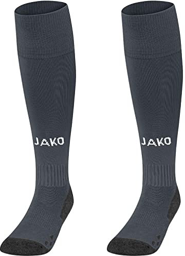 JAKO Unisex Stutzenstrumpf Allround Stutzenstrümpfe, Anthrazit, 31-34 EU