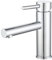 VALAZ Rubinetto Bagno Lavabo Cromo | Miscelatore Lavabo Bagno Acqua Fredda e Calda, Risparmio Acqua | Installazione Facile e Veloce | Ottone, Inossidabile, Elegante, Beccuccio Dritto, Serie Palancia