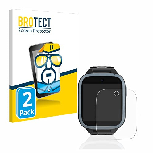 BROTECT Schutzfolie für Xplora XGO3 | (1. Gen.) 2 Stück Transparenter Displayschutz Made in Germany Klare Displayschutz-Folie Clear Einfache Montage Case-Friendly