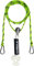 Mesle Schleppdreieck Pulley DLX 2 Personen, selbstzentrierend, XXL lang, extra Schwimmer, Quick-Connect-Haken, incl. Rope Keeper
