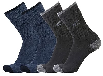 camel active Herren Sportsocke 4er Pack mit Plüschsohle dark navy