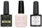 CND Shellac Set: Wear Extender Base Coat 7,3ml, Top No Wipe+ 7,3ml & Negligee - Langanhaltende Maniküre, Hochglanz & Schutz