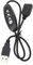 Restokki Thermostat Extension Cord with PVC Insulating Sheath USB5V Male in Female Out for Heating Garments