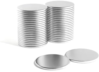 Magnet Store 8mm x 1mm Disc Diametrically Magnetised Neodymium N52 – Ideal for Engineering, Model Making, and Exhibition Design (100)