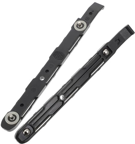 Holibanna Hard Drive Mounting Plastic Rail Bracket for Desktop Pc 3.5-inch Chassis Hard Drive Installation Kit Clips for Easy Setup