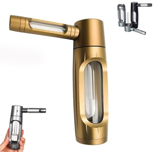 Blazecan, Intelligente Flasche mit Geheimfach, Tragbare Flasche Im Taschenformat, Reisebegleiter Im Taschenformat, Einfach zu Verwendende und zu Reinigende Flasche For Den Täglichen(Bronze)