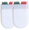 2 piezas Pintura facial Crayones No fading Pintura de cara verde roja Palgaciones portátiles de ojo deportivo Stick negro para softball Football Baseball Markers