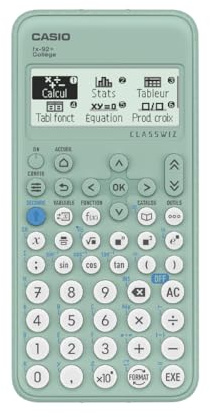 CASIO Calculatrice Scientifique FX-92PLUSCOLLEGE