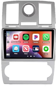 Coche Android Radio para Chrysler 300C Aspen 2004-2008 9 Inches Android 15 Radio FM Am Bluetooth USB para, 4Core 2G+32G