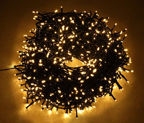 Christmas Concepts® 1000 Warm White Super Bright LED Multi Function String Lights - Indoor/Outdoor Lights