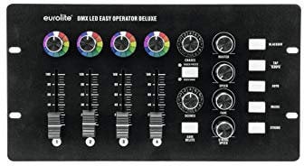 EUROLITE DMX LED EASY Operator Deluxe | DMX-Controller für 4 LED-Scheinwerfer