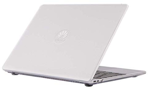 YGoal Hülle Kompatibel mit Huawei MateBook D 14 Zoll, Kunststoff mattierte Hart Case mit Tastatur Skin Abdeckung für Huawei MateBook D 14 2020 (Klar)