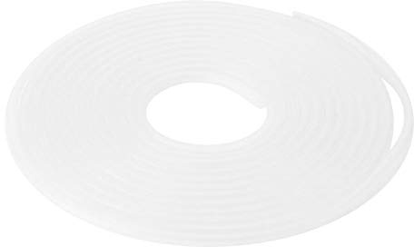 Aquarium Sauerstoffschlauch, 5M Länge, Weiches Silikon, Transparent, Luftpumpenrohr für Aquarien