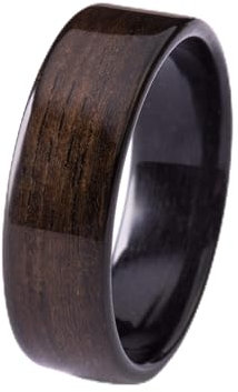 CNICK Tesla Schlüsselanhänger-Zubehör: Ersatz für Schlüsselanhänger-Schlüsselkarte von Modell 3 und Modell Y, der erste Tesla NFC Smart Ring für Mann und Frau. (Ebony, 6)