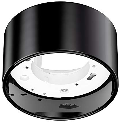 ledscom.de Deckenleuchte/Lampenfassung KLU, Porzellan, schwarz glänzend, 1x GX53 max. 60W