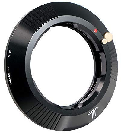 TTArtisan Objektivadapter/Konverterring für LM LEI,CA M Mount Objektiv auf Canon EOS R Mount Kameragehäuse schwarz