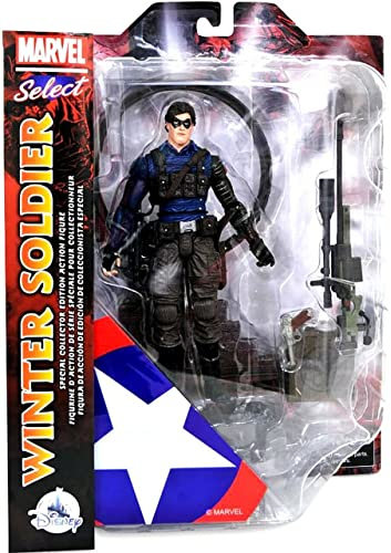 Marvel Select Diamond Winter Soldier Special Collector Edition 7 Action Figure Set