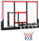 HOMCOM Panier de Basketball Mural avec Panier spécial - 102 x 76 x 110 cm - intérieur extérieur