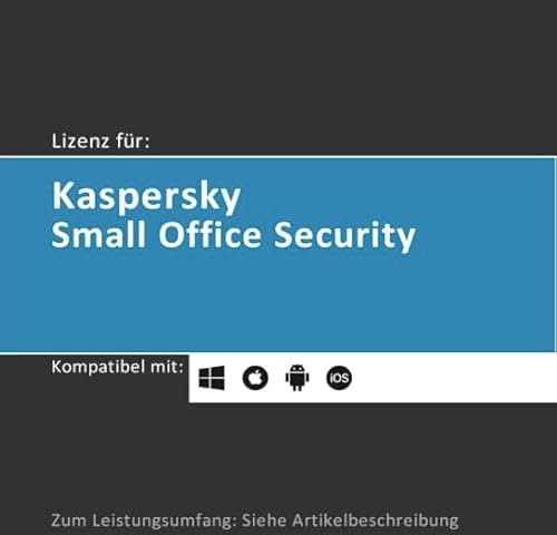 Lizenz per Email für Kaspersky Small Office Security 8 | 2025 | 5 Geräte | 5 Mobile | 1 Server | 1 Jahr | Win/Server/Mac/Android | Lizenz per E-Mail (i. d. R. innerhalb von 24 Std.) von softwareGO