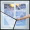 Fenster-Isolierfolie, Transparente Fensterfolie Schallschutz & Windschutzabdichtung Winterraum-Fensterfolie zur Überwinterung 80x150cm - Schwarz