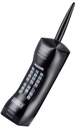 Toyvian Telefone für Kinder Aufblasbare Requisite aus den 80er Jahren kinder telefon Kinderspielzeug Aufblasbare Requisiten für Mobiltelefone 80er 90er Partydekoration Jahrgang schmücken